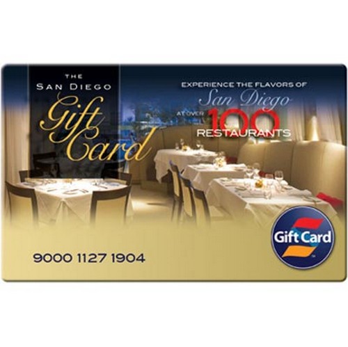 San Diego Restaurant Two $50 E-Gift Cards